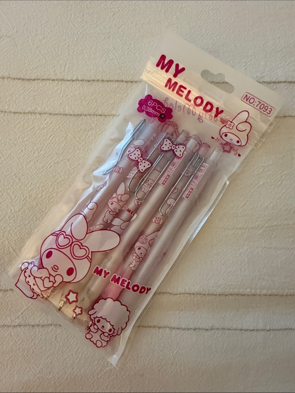 My Melody Pen Packs